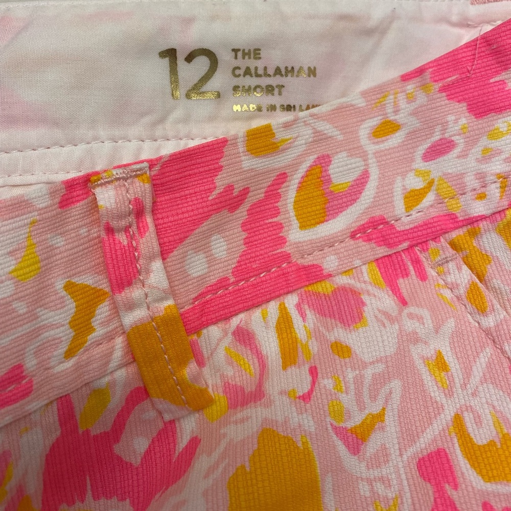 Lilly Pulitzer Callahan shorts in Size 12